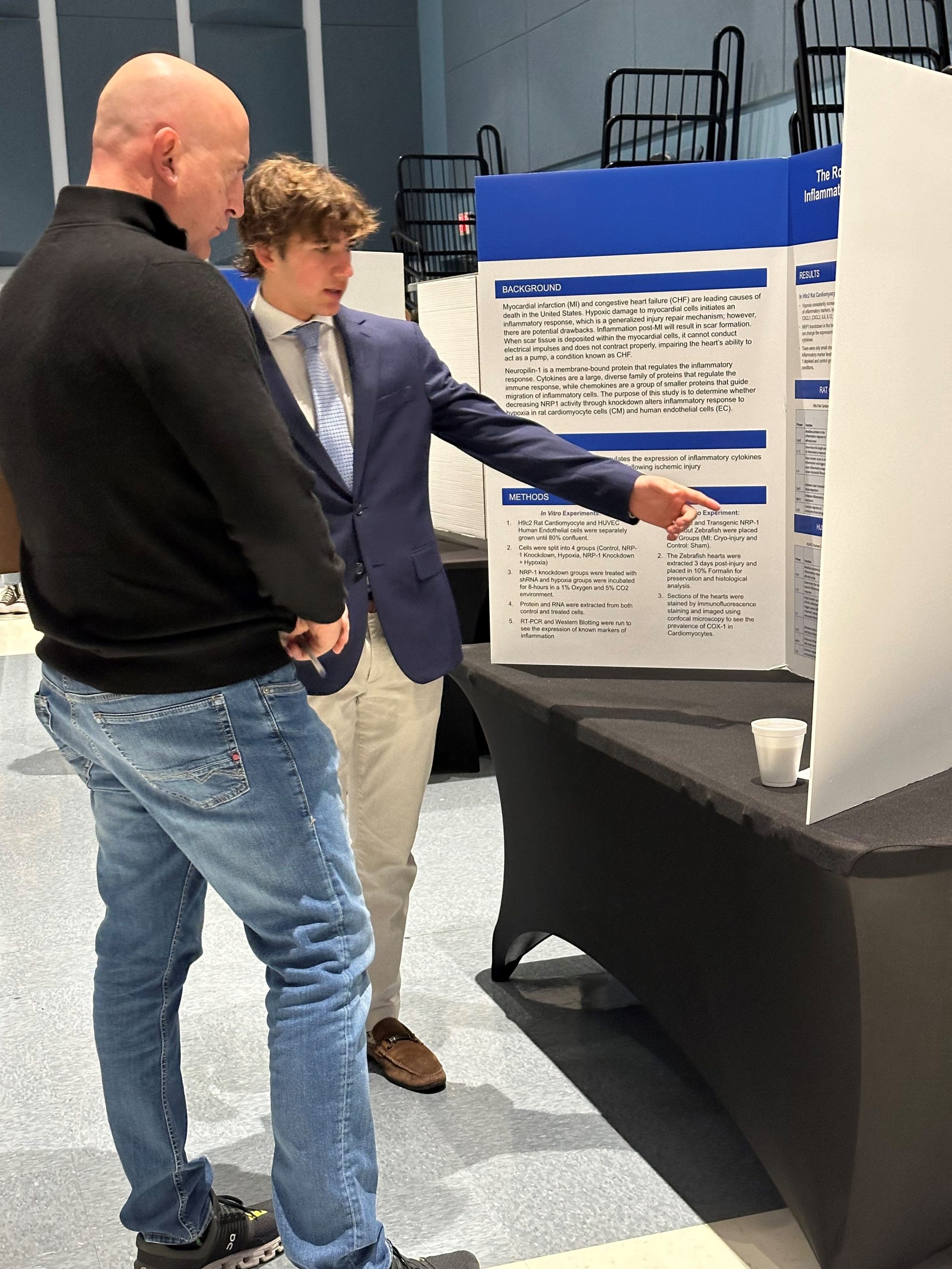 Biotechnology students present at Science Fair