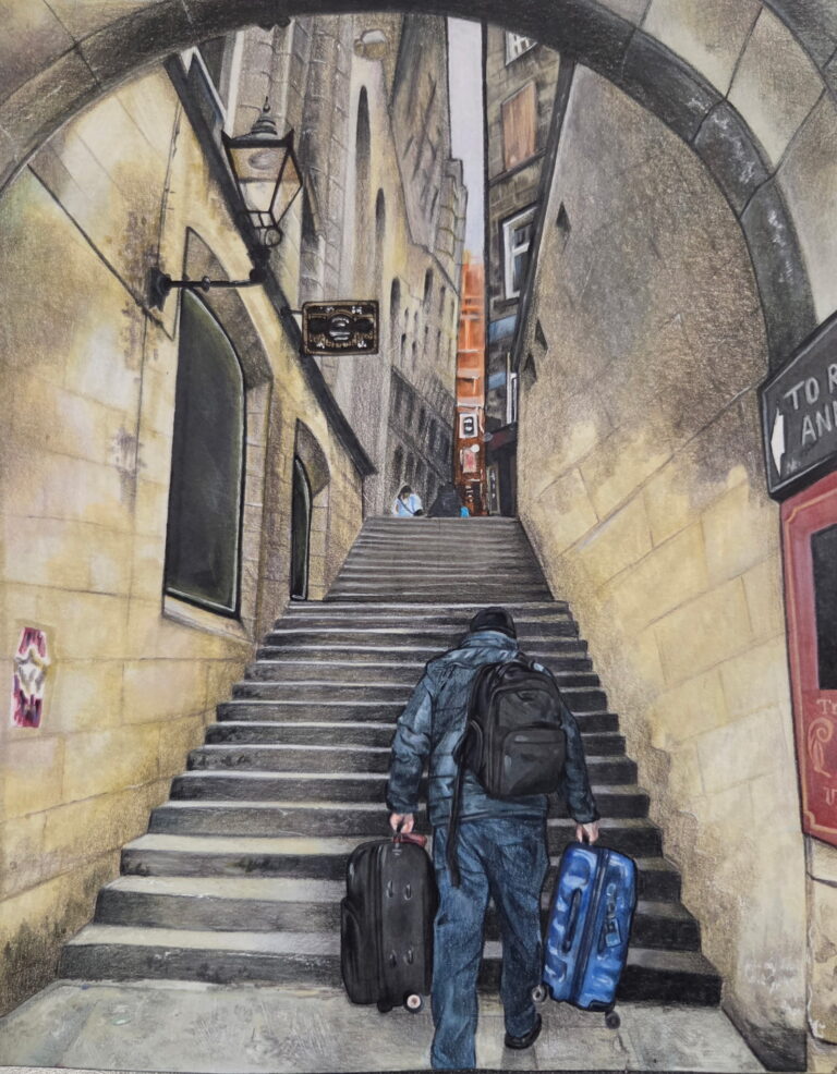 Loren Bingam / 3rd place/ Drawing