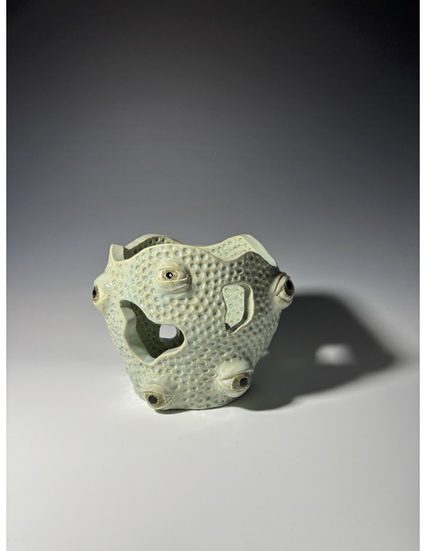 Hollis Keebaugh, 11th grade, received Honorable Mention in Ceramics/Pottery