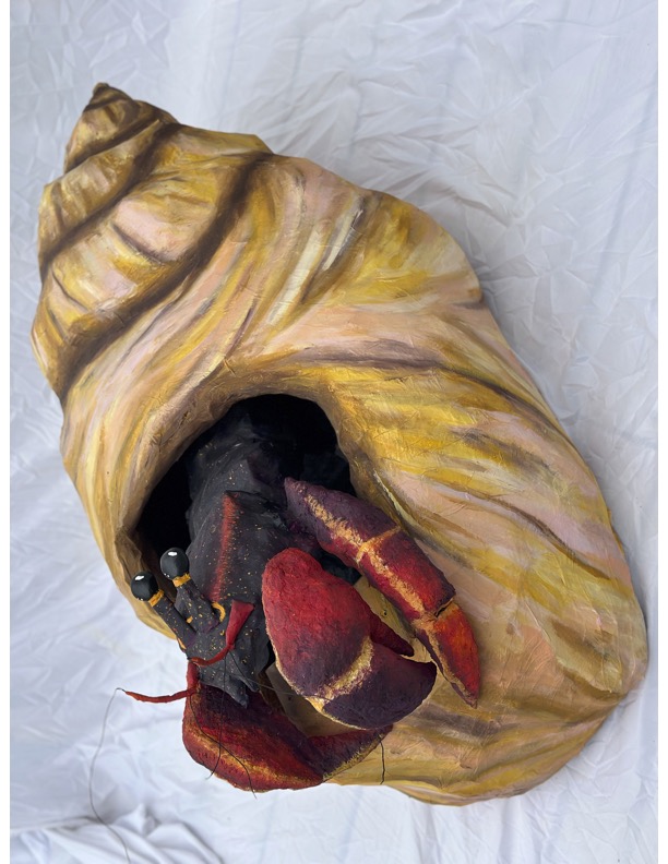 Savannah LaVasser, 11th grade, received 3rd place in 3D Mixed Media/Sculpture